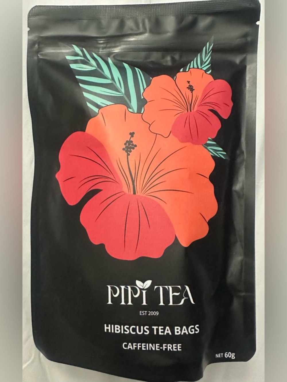 Pipi Tea Hibiscus Tea Bags,PiPi Hibiscus Tea Organic,Hibiscus Tea 30 Bags